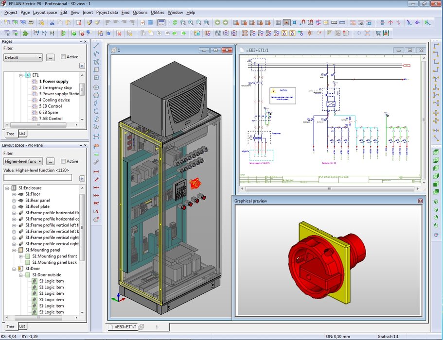 With EPLAN Pro Panel, EPLAN Platform goes 3D